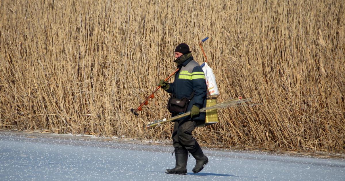 На зимнюю рыбалку