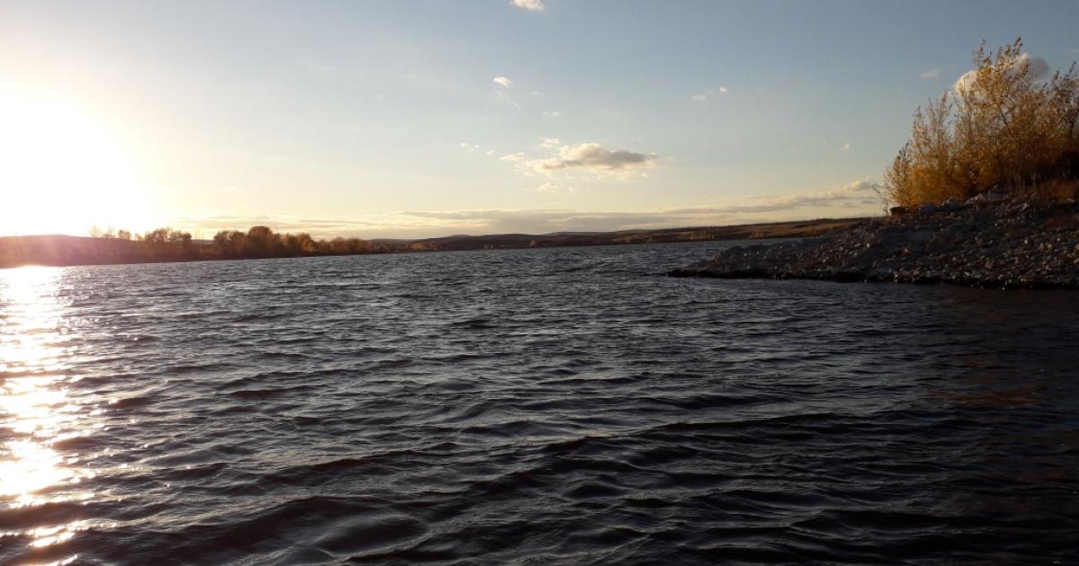 Осенняя ловля на водохранилище